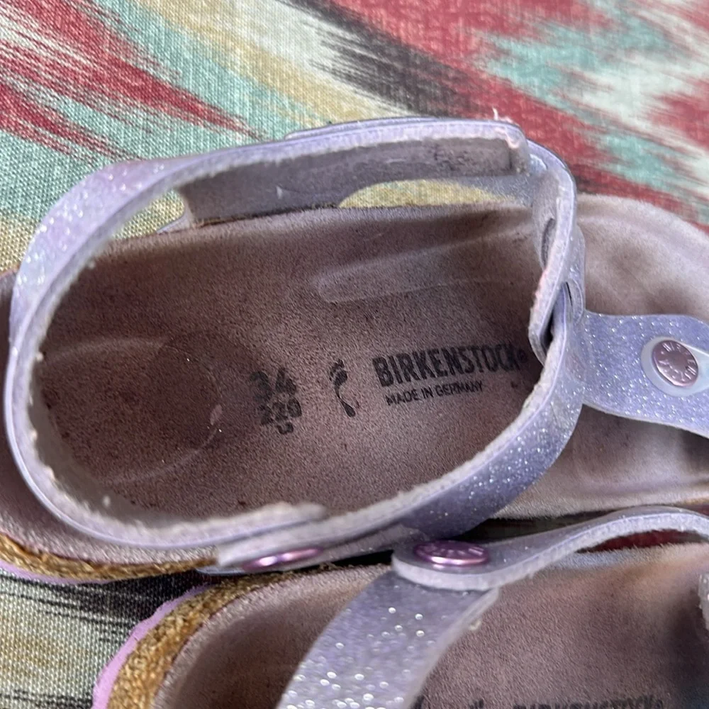Birkenstock Purple Sandals Comfortable Flip Flops